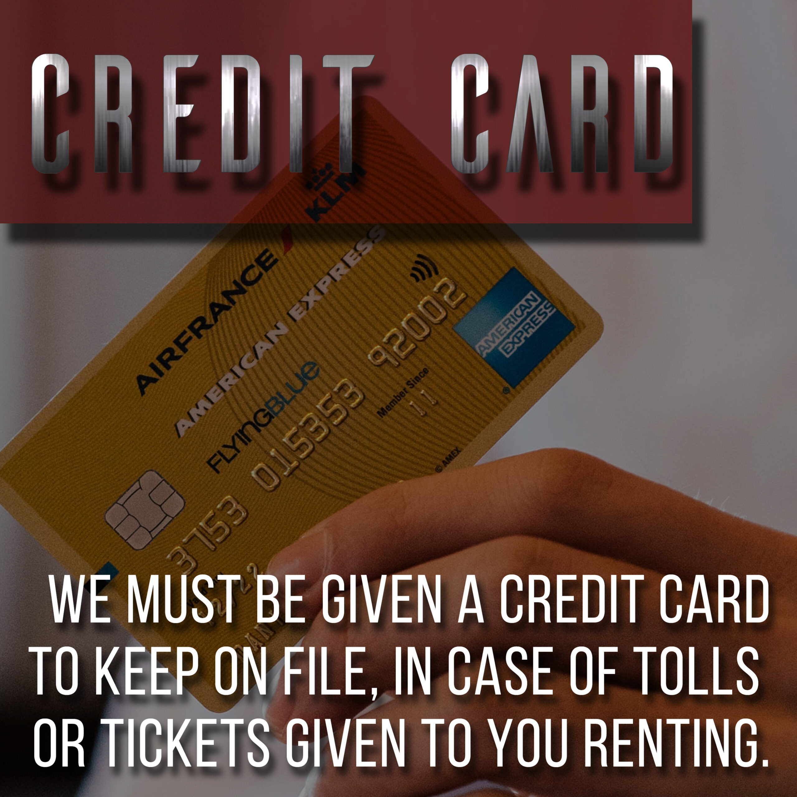 credit card